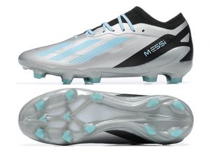 Chuteira de campo Adidas x23crazyfast.1 Prateado