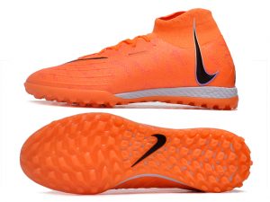 Chuteira Society Nike Phantom Luna Elite NU Laranja