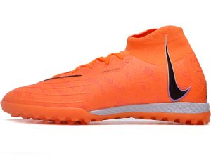 Chuteira Society Nike Phantom Luna Elite NU Laranja