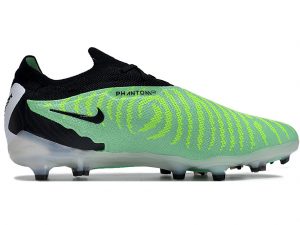 Chuteira Campo Infantil Nike Phantom GX Elite Preto e Verde