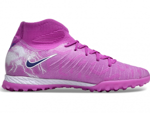 Chuteira Society Nike Phatom Luna Elite Rosa Cano Alto