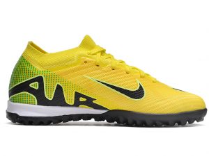 Chuteira Society Nike Air Zoom Mercurial Vapor XV Elite Amarelo e Preto