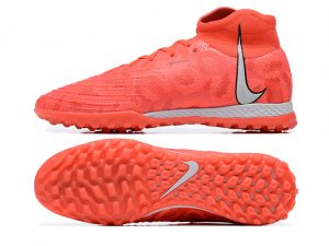 Chuteira Society Nike Phatom Luna Elite Vermelho Cano Alto