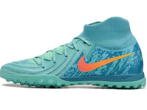 Chuteira Society Nike Phatom Luna Elite Verde Cano Alto