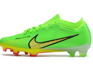 Chuteira Campo Infantil Nike Air Zoom Mercurial Superfly IX Elite Verde Neon