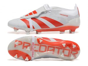 Chuteira De Campo PREDATOR ACCURACY Branco com Laranja