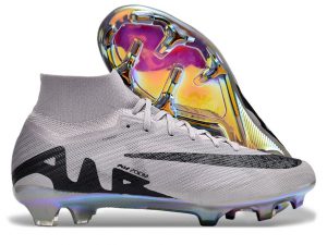 Chuteira Campo Nike Air Zoom Mercurial Superfly IX Elite Cinza