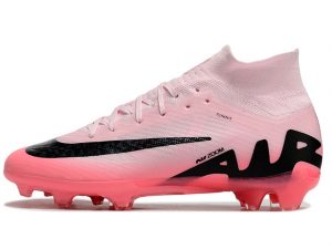 Chuteira De Campo Nike AIR Zoom Mercurial Vapor Rosa Cano Alto