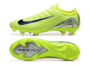 Chuteira De Campo Nike AIR Zoom Mercurial Vapor 16 Elite XXV Verde Neon