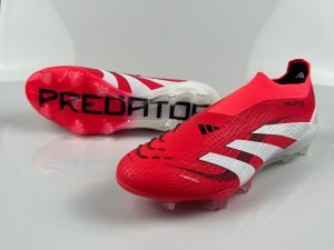 Chuteira De Campo Adidas PREDATOR ACCURACY Vermelho Com Branco