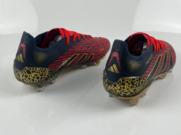 Chuteira De Campo Adidas PREDATOR ACCURACY Vinho Com Preto - Image 2